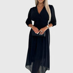 Paola | Lightweight Silky Chiffon Dress