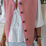 Fashion Button Waistcoat