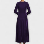 April - Luxurious Velvet Dress