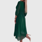 Paola | Lightweight Silky Chiffon Dress