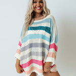 Nadorine Baggy Sweater Knitted Tops Loose Long Sleeve Winter Oversize Sweaters