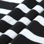 Parisian Stripe Mockneck Sweater