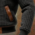 Yasmina | EMBOSSED LEATHER TEXTURED JACKET