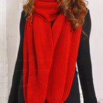 Unisex Winter Thick Warm Long Knitted Scarf