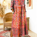 Catherine | Elegant Printed Dress