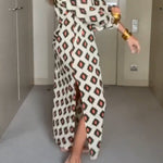 Women's Comfy Fashion Printed Maxi Dresses