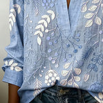 Liliane™ | Botanical Print Blouse