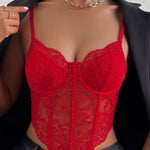 Lace Bustier Cami Top