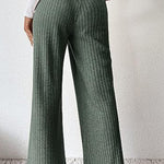 Casual loose knitted trousers