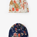 Lace-paneled Floral All seasons Hood