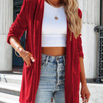 Lightweight Jacket Long Sleeve Jacket Coat Pullover With Pockets