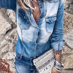 Retro Western Denim Shirt