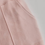 Western Retro Pink Faux Suede Sleeveless Leopard Print Hooded Wide-Leg Jumpsuit