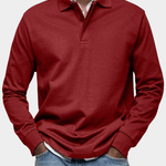 Harold | Long-Sleeve Knit Polo