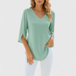 Genesis | Elegant V-Neck Blouse