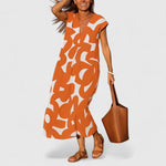 Judy | Sophisticated V-Neck Dress