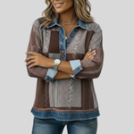 Meridell | Color-Block Print Sweater