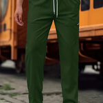 Calder | Casual Lightweight Straight-Leg Pants