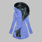 YENGE��� - Casual Slim Fit Hooded Long Sleeve Jacket