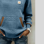 Noelle | Crew Neck Color-Block Sweatshirt