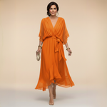 Montserrat | V-neck dress