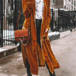 Velvet Kimono Coat