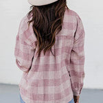 Shirt Jackets Button Down Long Sleeve Collared Shacket Coats