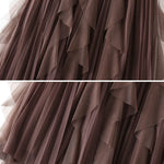 Original Stylish 7 Colors Falbala Gauze Skirt
