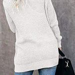 Oversized Knitted Sweater Cardigan