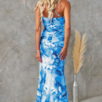 Anna | Purple Floral One Shoulder Dress