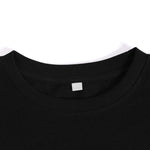 KZZ Men's Plus Size Casual Crew Neck T-Shirt