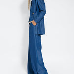 Nadorine Chic Slim Fit Long Sleeve Collar Blazers Outerwears