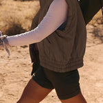 Versatile Stand Collar Button Sleeveless Loose Pocket Casual Vest Jacket