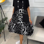 Mónica | Women's Short Sleeves Midi Dress