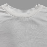 Short Sleeves Solid Color Round-Neck T-Shirts Tops