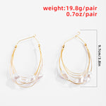 Normcore Tasseled Pearl Ear-Ring