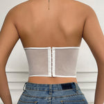 Floral Lace Corset Top