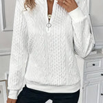 Sofía | Elegant Quarter-Zip Sweater