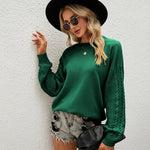 Long Sleeve Knit Pullover Sweater