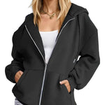 Nadorine Women's Oversized Zip Up Hoodies