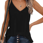 V Neck Camisole Tank Top- S-XXL - Nadorine (Us Only)