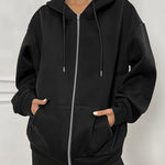 Nadorine Women's Oversized Zip Up Hoodies