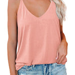 V Neck Camisole Tank Top- S-XXL - Nadorine (Us Only)