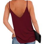 V Neck Camisole Tank Top- S-XXL - Nadorine (Us Only)