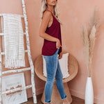 V Neck Camisole Tank Top- S-XXL - Nadorine (Us Only)