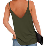 V Neck Camisole Tank Top- S-XXL - Nadorine (Us Only)