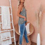 V Neck Camisole Tank Top- S-XXL - Nadorine (Us Only)