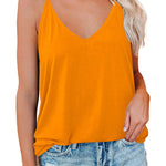 V Neck Camisole Tank Top- S-XXL - Nadorine (Us Only)