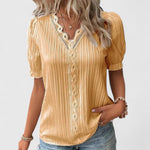 Sarah | Chic V-Neck Blouse