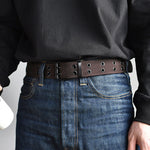 Double Buckle Canvas Belt